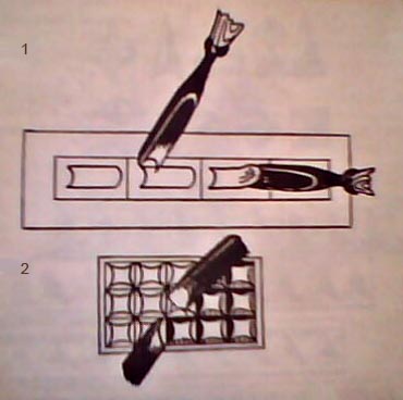 скобчатая (ногтевидная резьба)